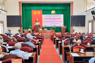 Quang cảnh buổi Hội thảo sáng 15/11. 