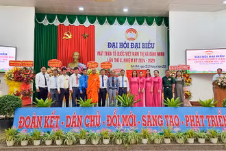 Đại hội ra mắt Ban chấp hành mới, nhiệm kỳ 2024-2029.