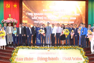 Ra mắt Hội Doanh nhân trẻ tỉnh Vĩnh Long nhiệm kỳ 2024 - 2029. 