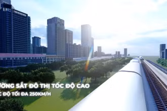 Đầu tư tuyến đường sắt đô thị kết nối trung tâm Thành phố Hồ Chí Minh đến huyện Cần Giờ.