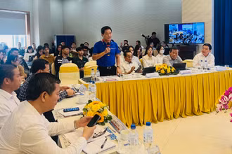 Toàn cảnh buổi hội thảo.