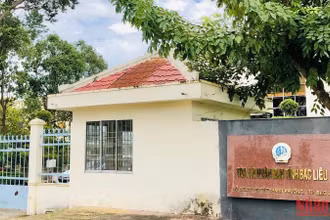 Trụ sở Tòa án nhân dân tỉnh Bạc Liêu - nơi ông Mỹ từng nhiều năm giữ chức Phó Chánh án. (Ảnh: Trọng Duy)