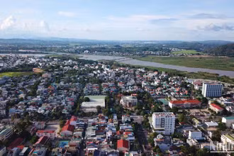 Toàn cảnh thành phố Quảng Ngãi.