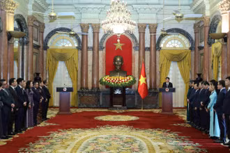 Toàn cảnh buổi gặp mặt.