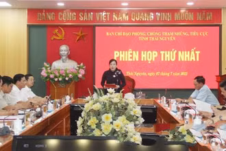 Ban Chỉ đạo phòng, chống tham nhũng, tiêu cực tỉnh Thái Nguyên đưa vào diện theo dõi, chỉ đạo ba vụ việc tham nhũng, tiêu cực.
