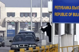 Một cửa khẩu biên giới của Bulgaria. Ảnh: AFP/TTXVN.