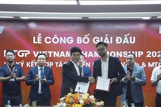 Hình ảnh lễ ký kết hợp tác chiến lược giữa VTVcab và MTGP diễn ra sáng 23/11. (Ảnh: BTC)