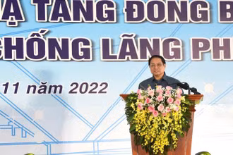Thủ tướng Phạm Minh Chính phát động phong trào thi đua. (Ảnh: Trần Hải)
