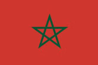 Quốc kỳ Vương quốc Morocco.