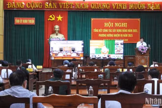 Quang cảnh hội nghị.