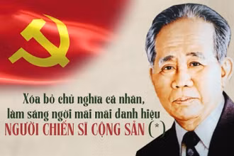 Xóa bỏ chủ nghĩa cá nhân, làm sáng ngời mãi mãi danh hiệu người chiến sĩ cộng sản (*)