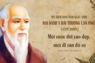 Đại danh y Hải Thượng Lãn Ông: Một cuộc đời cao đẹp, một di sản đồ sộ