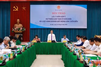 Toàn cảnh hội thảo.