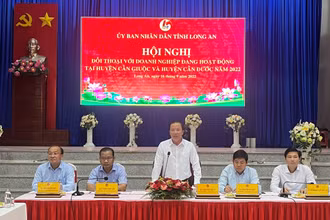 Long An đối thoại, tháo gỡ khó khăn cho doanh nghiệp