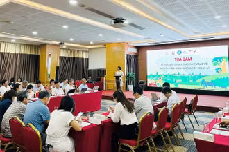 Toàn cảnh tọa đàm. (Ảnh: Tổng cục Du lịch) 