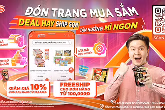Acecook Việt Nam ra mắt trang web bán hàng thương mại điện tử EShop Acecook Việt Nam