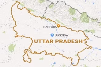 Vụ sập tòa nhà cao tầng xảy ra tại bang Uttar Pradesh. (Nguồn: India Posts)