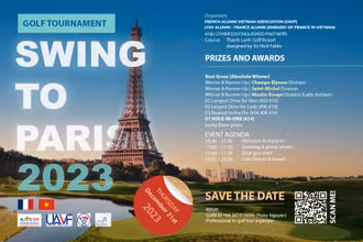 UAVF tổ chức giải Golf "Swing to Paris"
