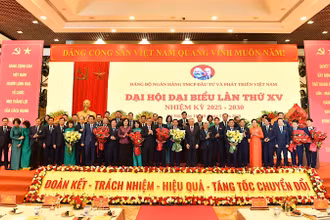 Đảng bộ BIDV tổ chức Đại hội đại biểu lần thứ XV, nhiệm kỳ 2025-2030. 
