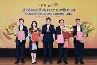 LPBank bổ nhiệm 4 thành viên Ban điều hành. 