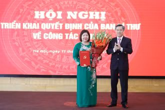 Triển khai quyết định của Ban Bí thư về công tác cán bộ tại Liên minh Hợp tác xã Việt Nam.
