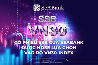 Cổ phiếu SSB được lựa chọn vào rổ VN30-Index