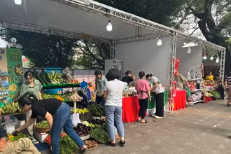 Để người dân xứng đáng được hưởng những giá trị thật từ không gian phố đi bộ Hồ Gươm chứ không phải không gian như những phiên chợ "nhếch nhác" làm xấu đi hình ảnh Hồ Gươm trong mắt du khách trong và ngoài nước. (Ảnh: VGP)