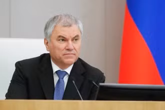 Chủ tịch Duma Quốc gia Liên bang Nga Vyacheslav Victorovich Volodin. (Ảnh: TASS)