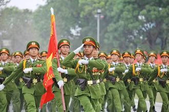 Lực lượng Công an nhân dân là lực lượng nòng cốt bảo vệ an ninh quốc gia. (Ảnh: cand.com.vn)