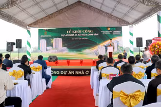 Quang cảnh buổi lễ.