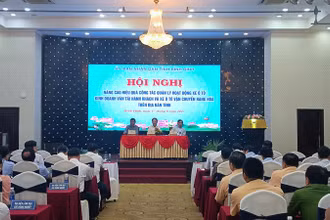Quang cảnh hội nghị.