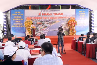 Quang cảnh buổi lễ.