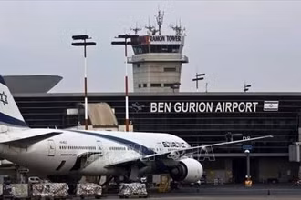 Sân bay quốc tế Ben Gurion, Israel. Ảnh tư liệu: (IRNA/TTXVN).