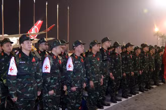 [Infographic] Đoàn Việt Nam tham gia cứu hộ sau động đất tại Thổ Nhĩ Kỳ
