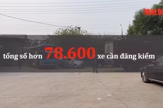 [Video] Hà Nội có hơn 78.600 phương tiện cần đăng kiểm trong tháng 3