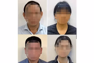 Các bị can trong vụ án xảy ra tại Nhà xuất bản Giáo dục Việt Nam.