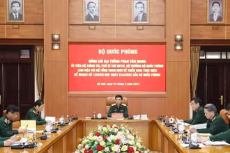 Thực hiện tốt Kế hoạch tổ chức Quân đội đáp ứng những yêu cầu mới