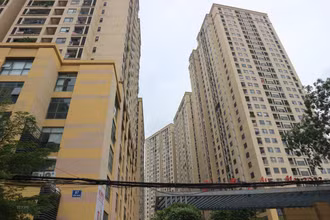Một khu chung cư ở Hà Nội. Ảnh: TTXVN