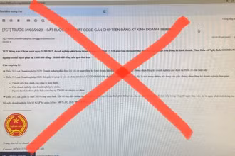 Nội dung email giả mạo gửi đến người nộp thuế.
