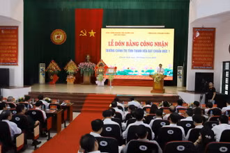 Quang cảnh buổi lễ.