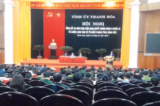 Quang cảnh hội nghị.