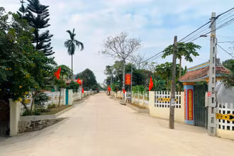Một góc giao thông nông thôn ở huyện Triệu Sơn, tỉnh Thanh Hóa.