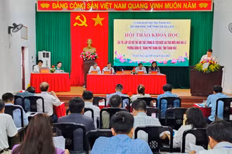 Quang cảnh hội thảo.