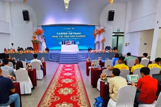 Quang cảnh buổi lễ.