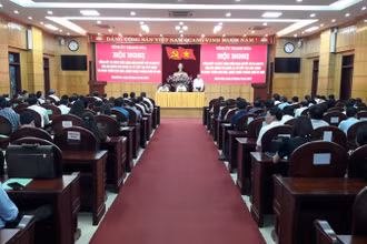 Quang cảnh hội nghị.