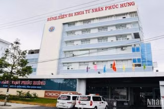 Bệnh viện đa khoa Phúc Hưng đang điều trị cho hai nữ công nhân bị bắn trong đêm.