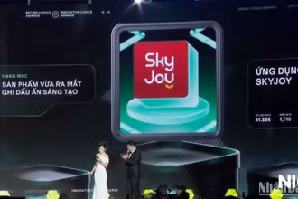 Vinh danh “Sản phẩm vừa ra mắt ghi dấu ấn sáng tạo” - Better Choice Awards cho chương trình Vietjet SkyJoy.