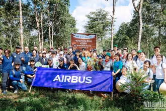 Airbus, CCIFV và Trung tâm Gaia khởi động dự án "Rừng cộng đồng" tại Khu Dự trữ sinh quyển Đồng Nai.