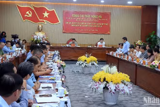 Ban Chỉ đạo quốc gia về chống khai thác hải sản bất hợp pháp, không báo cáo và không theo quy định (IUU) họp trực tiếp kết hợp trực tuyến vào sáng 17/10.