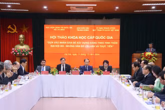Quang cảnh hội thảo. 